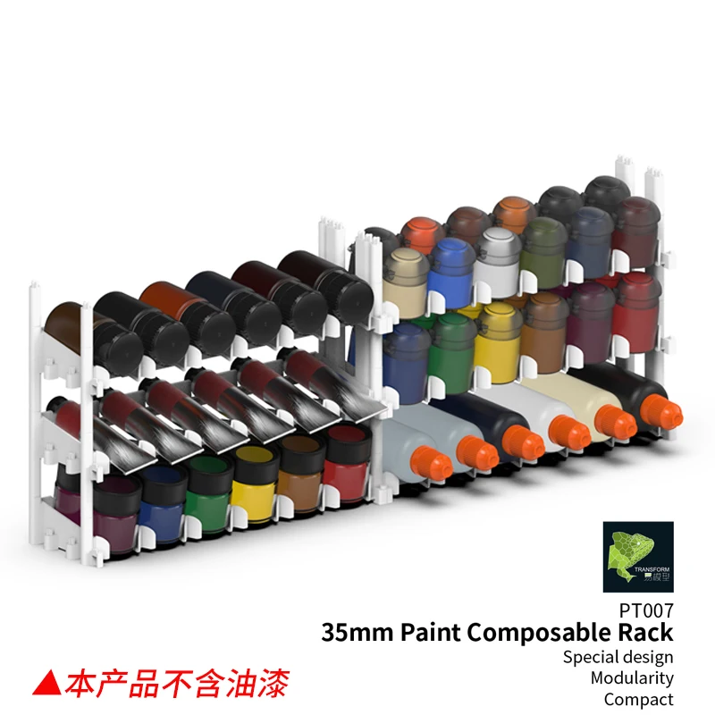 Paint Combination Paint Frame Storage Rack Compatible With AV AK AMMO GW Series PT007 Convenient Neat Ordered