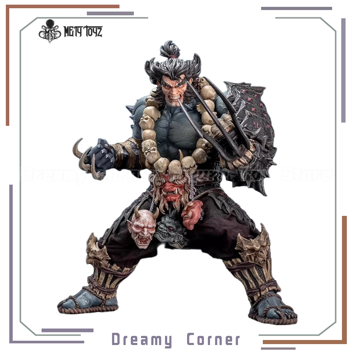 

【Предпродажа】Оригинальный Mety Toyz Demon Slayer Shura Takigawa Oni Samurai High Edition 1/10 Фигурка Коллекция моделей игрушек