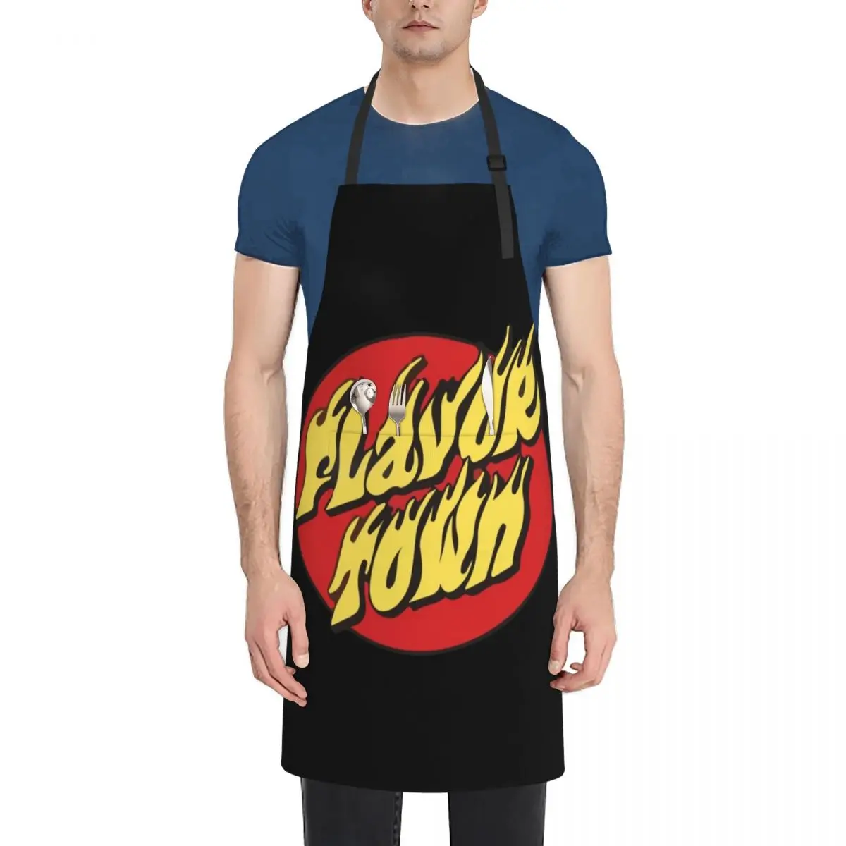 

Flavor Town Skater Tee - Guy Fieri Flavor Town Apron Men gift All For Kitchen And Home Customizable Woman Apron