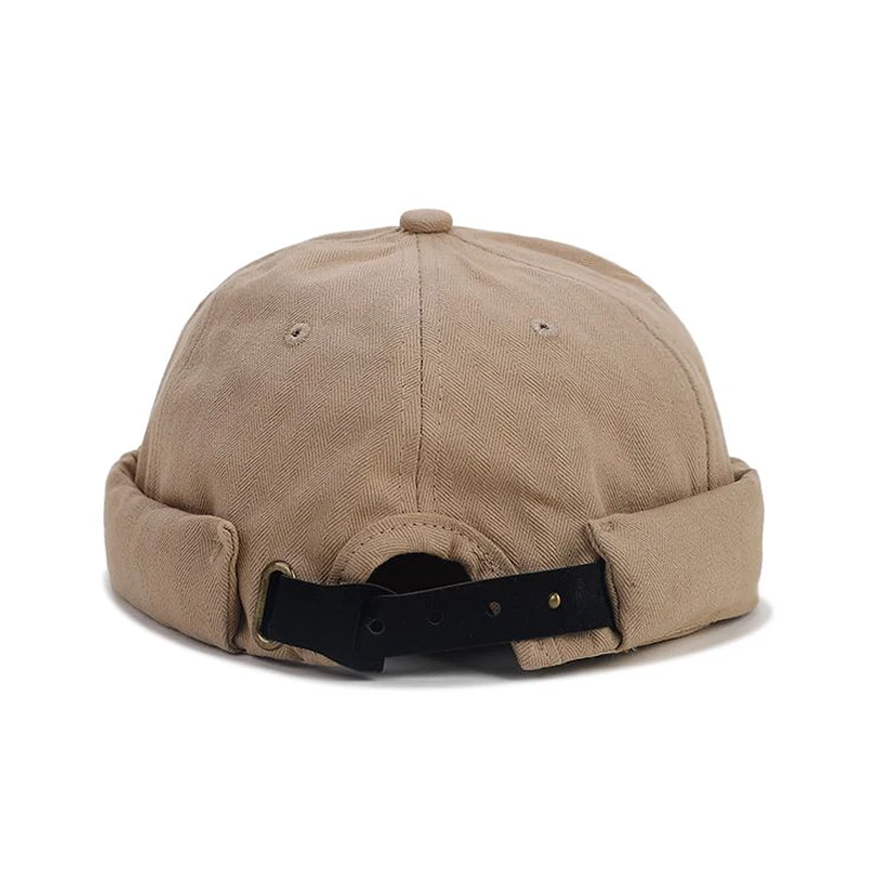 Bocca Docker Cap Without Visor Brimless Caps Beanies Dome For Men Women Soild Color Spring Autumn Hip Hop Streetwear Skullcap