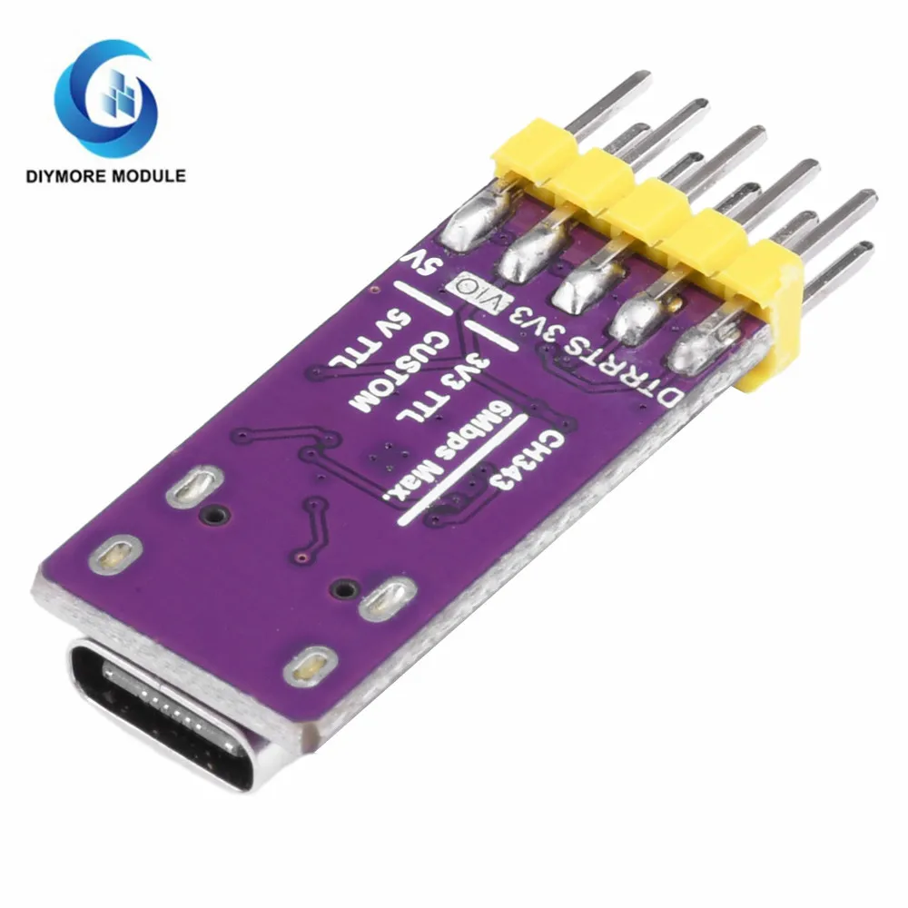 USB to TTL/UART USB to high-speed asynchronous serial port microcontroller serial port downloader CH343 module