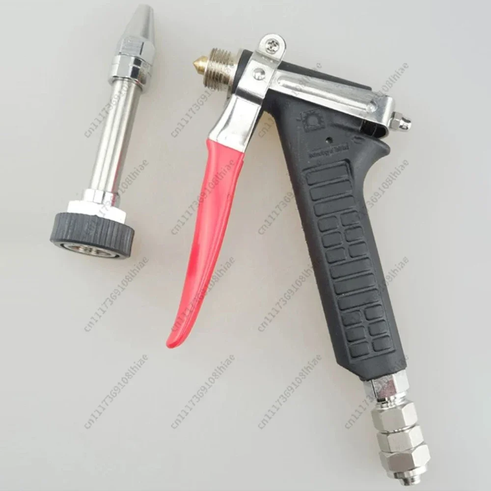Nozzle, High Pressure Metal Pump Cleaning GunCNC Machine Wash Gun Set – Oil-Proof Coolant Spray Gun, Extended