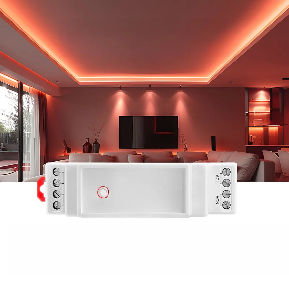 16A WiFi Smart Circuit Breaker for Standard 35mm DIN Rail Mounting Supports AC100-240V and Integrates Seamlessly with