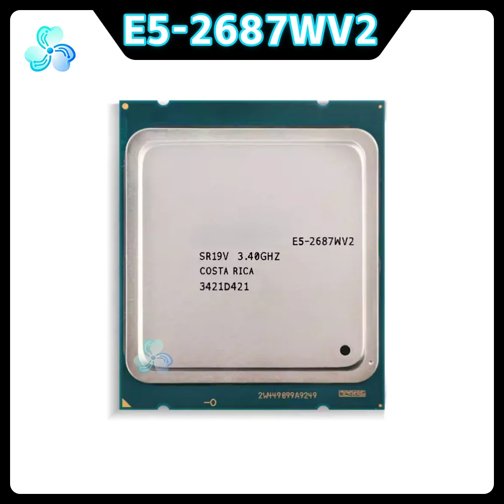 Xeon	E5-2687WV2	CPU	SR19V	8-Cores	16-Thread	3.40GHz	25MB	150W	LGA2011	22nm	E5	2687	WV2	Server	CPU	Processor	E5	2687WV2