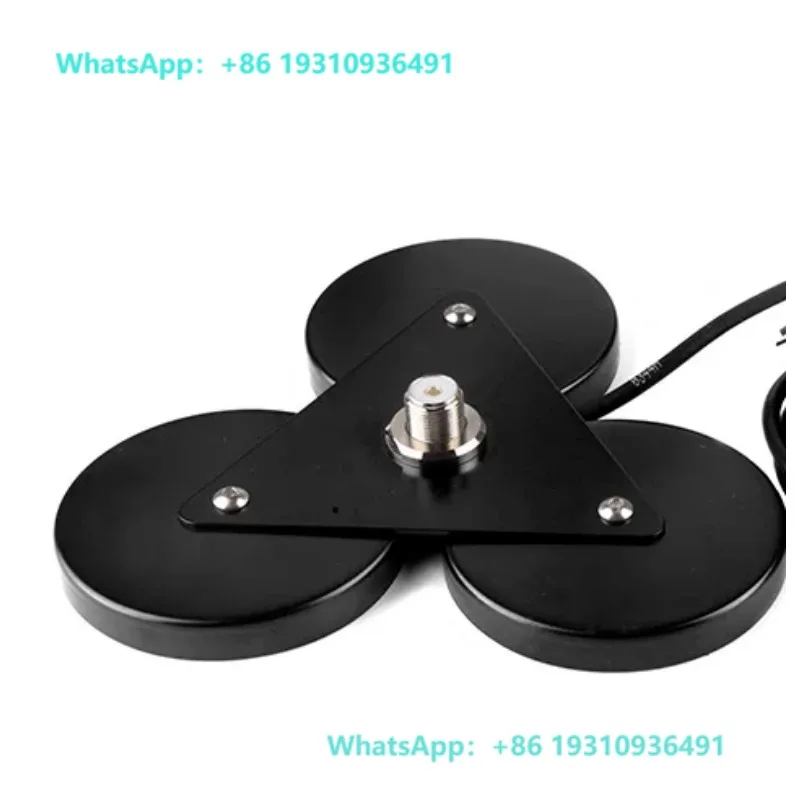 genuine product  Car Mounted  Suction Cup Base X1 Triangular Strong Magnetic RG58U Feeder  Mount