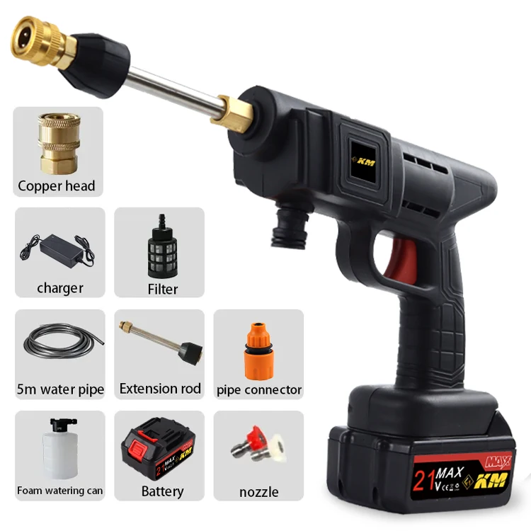 ماكينة غسيل السيارات المحمولة تعمل بالبطارية ذات الضغط العالي من jbs