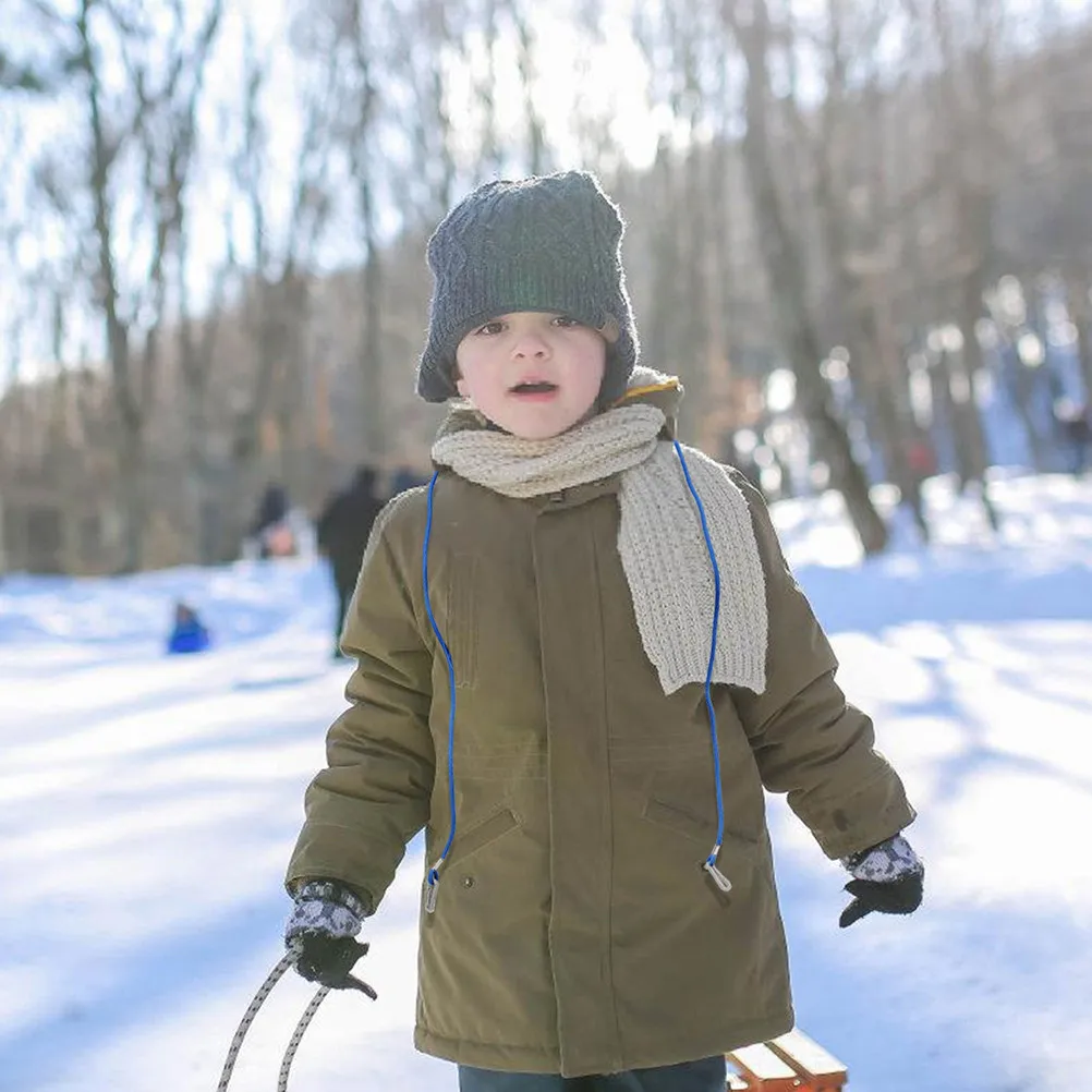 

3Pcs Ski Glove Lanyards Mitten Clips Straps Secure Neck Hanging Glove Holder Easy Use Anti-Lost Gloves Strap for Toddlers Kids