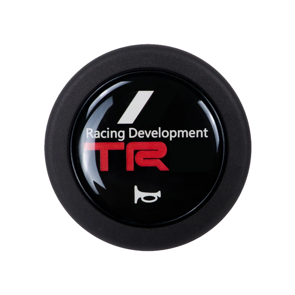 New Universal Car Interior Parts Drift Sports Black JDM  Racing Steering Wheel Horn Button Switch Push For Car Styling