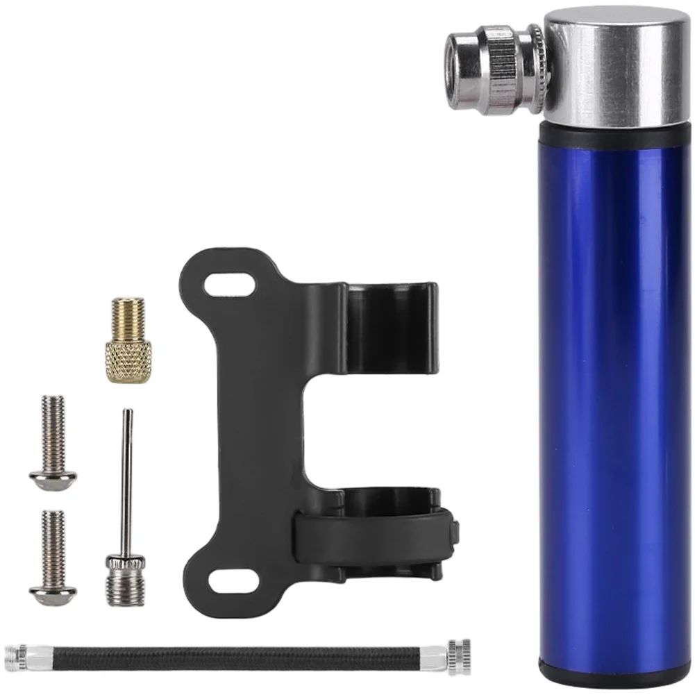 Efficient Bike Inflation Tool Compact Pump Portable Bike Pump Versatile Valve Compatibility Lightweight Design