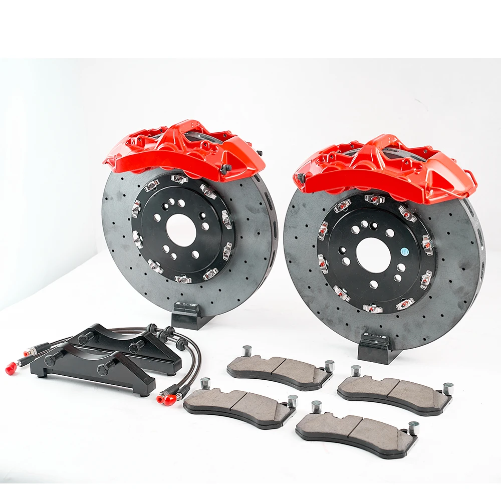 For Porsche ,Aston Martin,Lamborghini ,Ferrari ICOOH Brake Kit Front GT6 Carbon ceramic discs and  Carbon ceramic brake pads