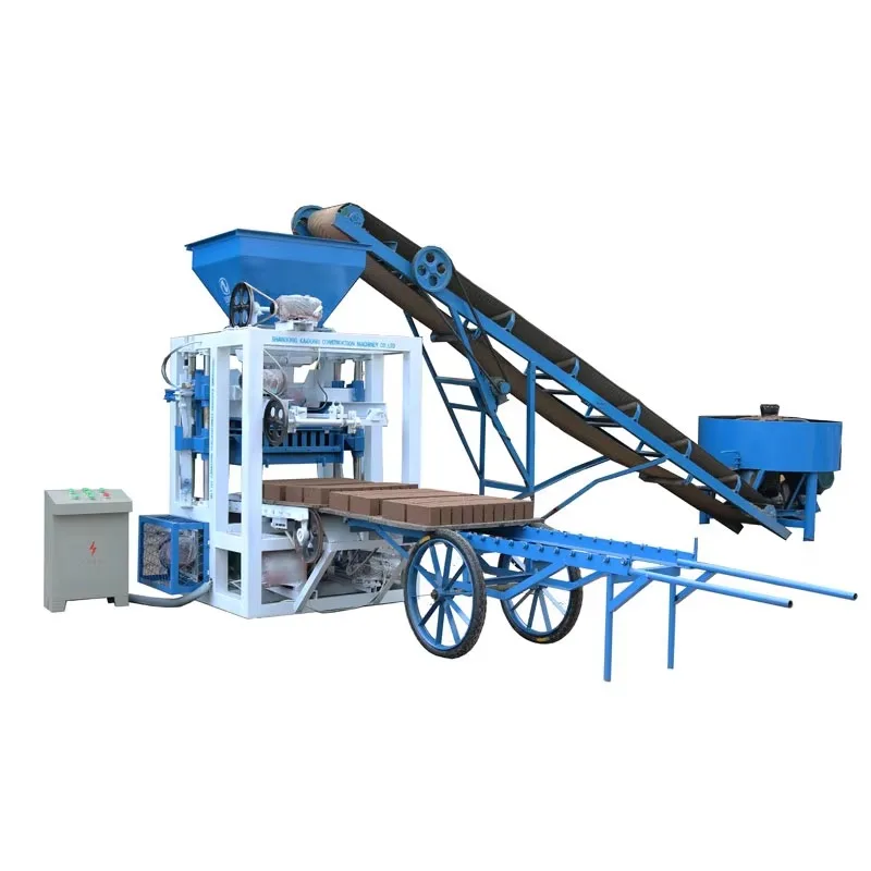 Making Machine Pump Engine for Interlock Block Production 10000 Pcs Per Day Semi Automatic Hydraulic Concrete Brick
