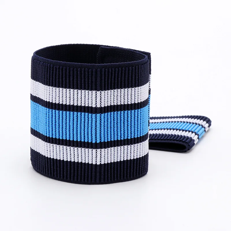Cycling Leg Sleeves Elastic Straps Tri-Color Design for Mountain Bike Outdoor Sports