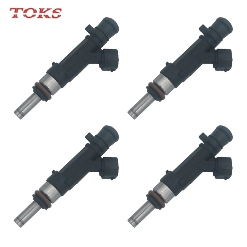 

Новые 4 шт. 0280158053 топливные форсунки подходят для Audi BDW A6 C6 2.4L V6 2004-2008 автозапчасти 06E133551