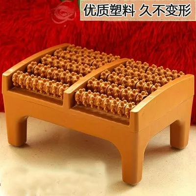 Foot sole massager roller type foot leg foot acupoint ball massager press foot pedicure tool