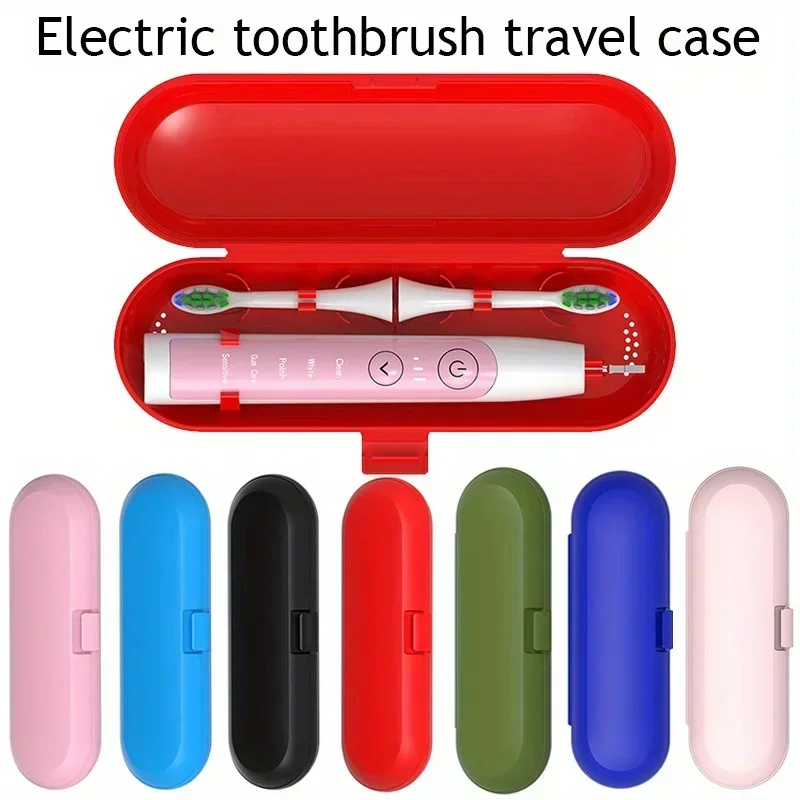 2pcs travel outdoor electric toothbrush boxes, toothbrush storage boxes, portable