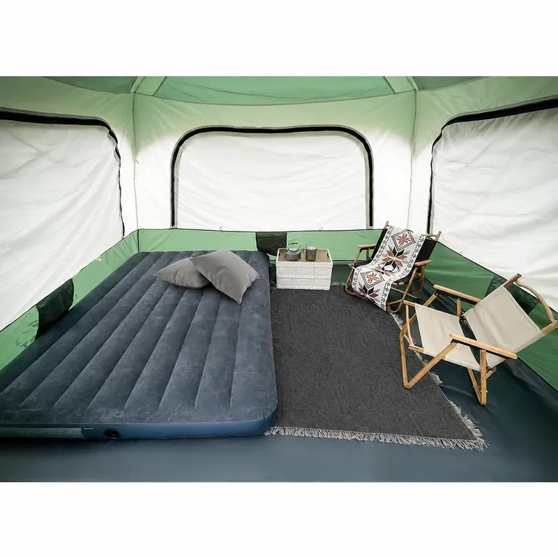 Automatic Quick Open Camping Tent for 4-6 People Lightweight Waterproof Outdoor Spring Picnic Shelter Multi-Person Family