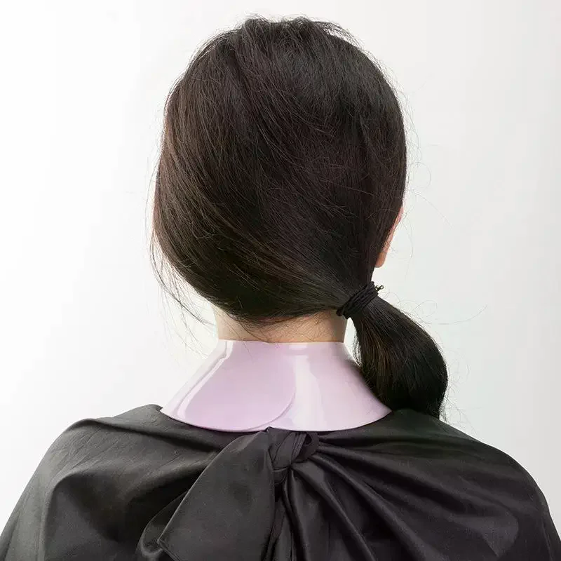 Stylish Silicone Hairdresser Shawl and Neck Collar for Waterproof Dye Applications - view 2
