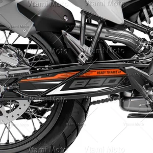 Motorrad wasserdichtem Schwingungsaufkleber, rotierender Wellenschutz, KTM Duke 790 890S 890R 890GP Abenteuer 8 Hauptverkaufswächter Lamas KTM 65 - №3