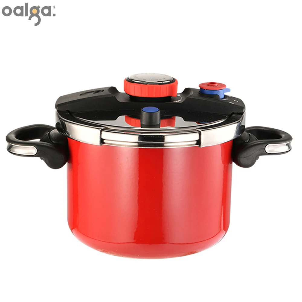 

304 Stainless Steel Pressure Cooker Canner panela de pressão cerâmica reis kocher panela 캠핑밥솥 쿠쿠압력밥솥 인스턴트팟 미니압력밥솥 가스압력밥솥 압려밥솥