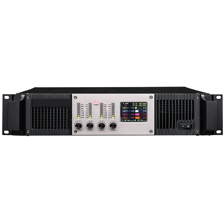 220V/110V 800W*4 Dj Power Amplifier ET4.8 Pro Class H Amplifier Audio Amplifiers For Outdoor Music Festival