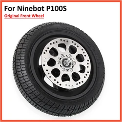 Original Front Wheel Assembly For Segway Ninebot P100S Electric Scooter 10.5*3 Tubeless Vacuum Gel Trie