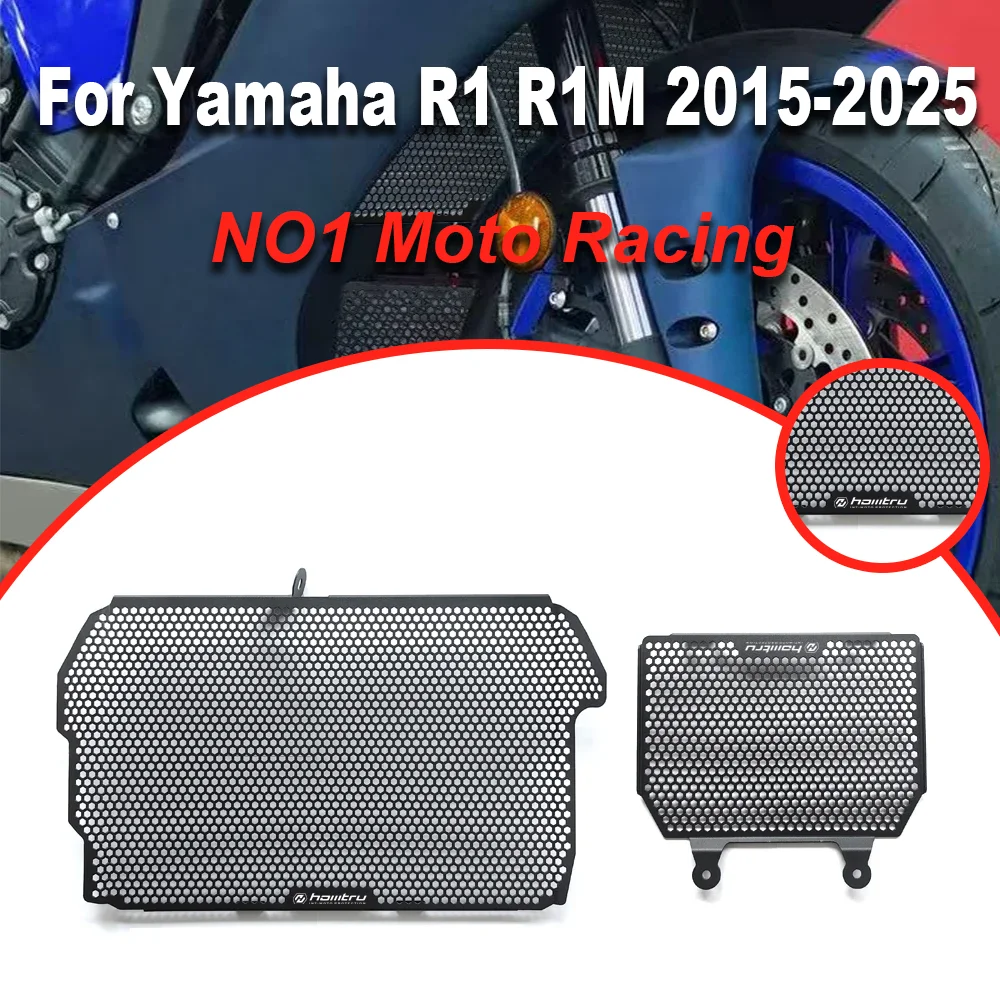 

Motorcycle Radiator Guard Grille Cover Protector For Yamaha R1 R1M 2015-2025