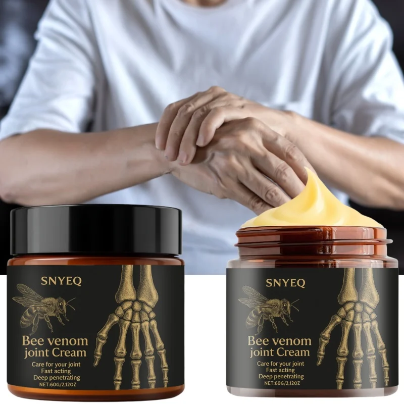كريم مفصل سم النحل، سريع المفعول وطويل الأمد، مناسب للجسم والرقبة والركبتين واليدين والساقين ومفاصل الخصر والعناية بالمفاصل #2