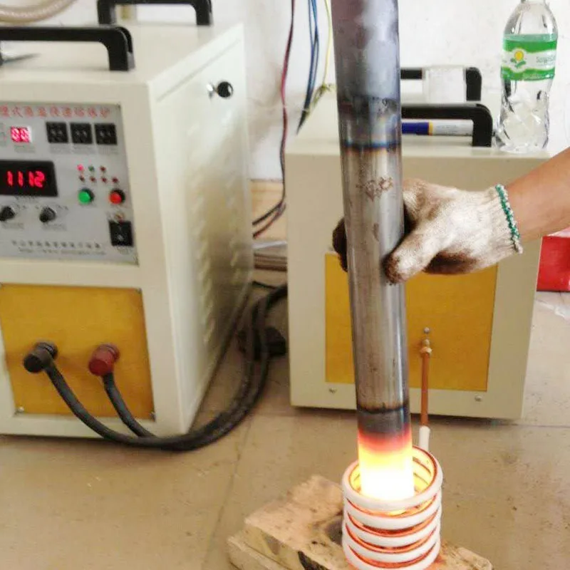 High Frequency Induction 220V Small Quenching Copper Tube Welding Machine Handheld Heating Equipment Melting Furnace