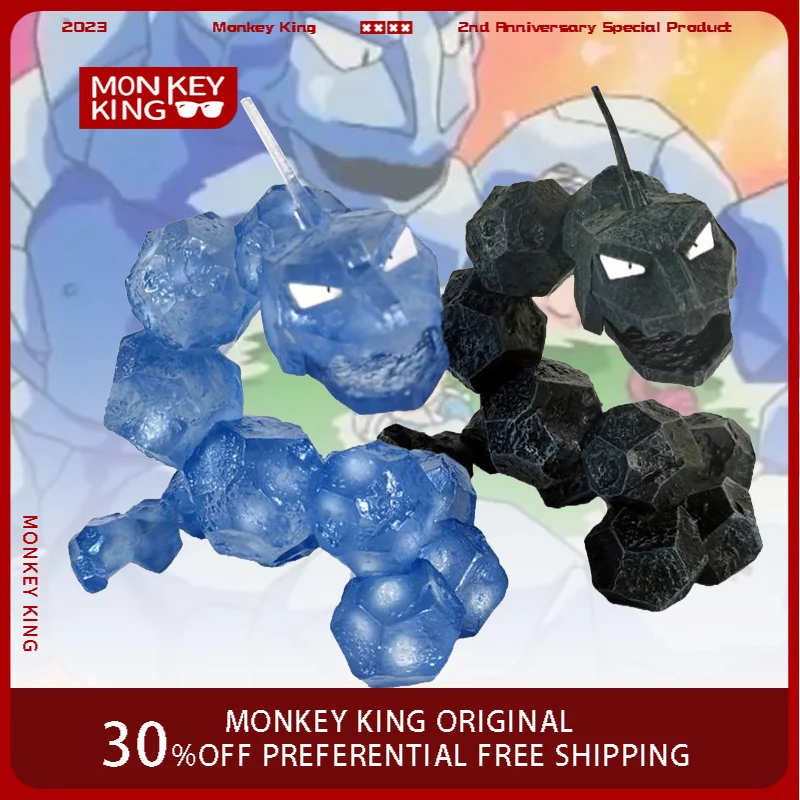 

13cm Pokemon Figure Onix Crystal Onix Cute Anime Collectible Model Pvc Desktop Ornament Decorations Holiday Gift Children Toys