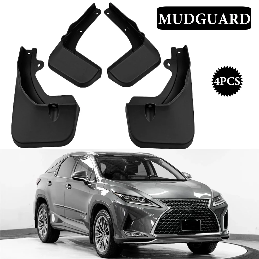 

Car-styling MudFlaps For Lexus RX 2020 2021 2022 Mudguards Mud Flaps Splash Guards Front Rear Fender Car Accessories 4Pcs