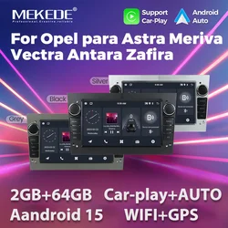 Android 15 64G Car Radio For Opel Astra H J 2004 Vectra Vauxhall Antara Zafira Corsa C D Vivaro Meriva Veda GPS autoradio Stereo