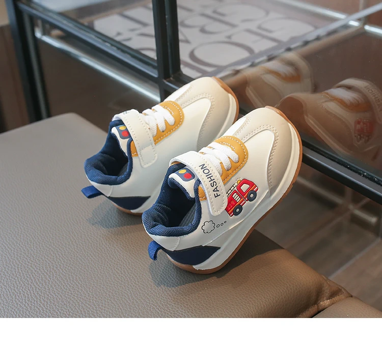 Kinder-Sportschuhe mit Klettverschluss, bequeme Laufschuhe für Kinder, weiche Sohle, 2026, brandneue Freizeitschuhe für Jungen und Mädchen, rutschfest – Detail 10