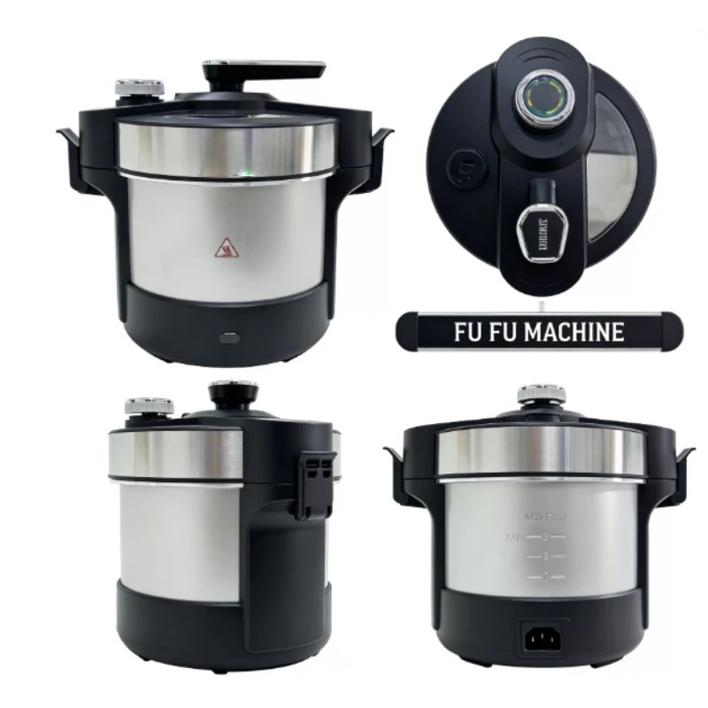6L Electric Meat Grinder Stainless Steel Multifunctional Food Processor for Home Commercial Meat Vegetable Garlic Chopping