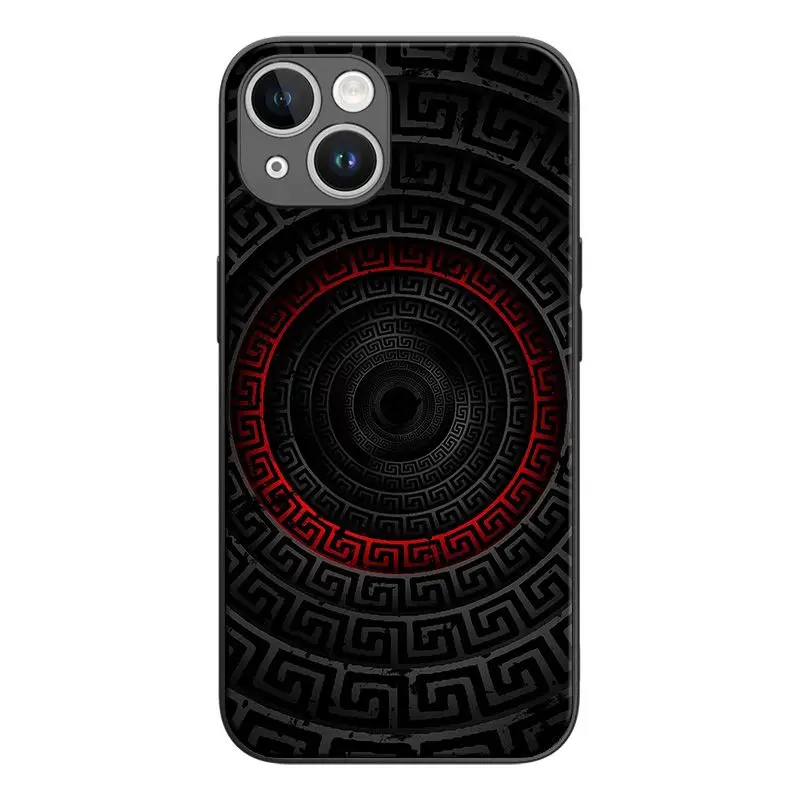 

Retro Good Luck New Phone Case Suitable for iPhone16 Magnetic Suction 14promax Drop-resistant Protective Case