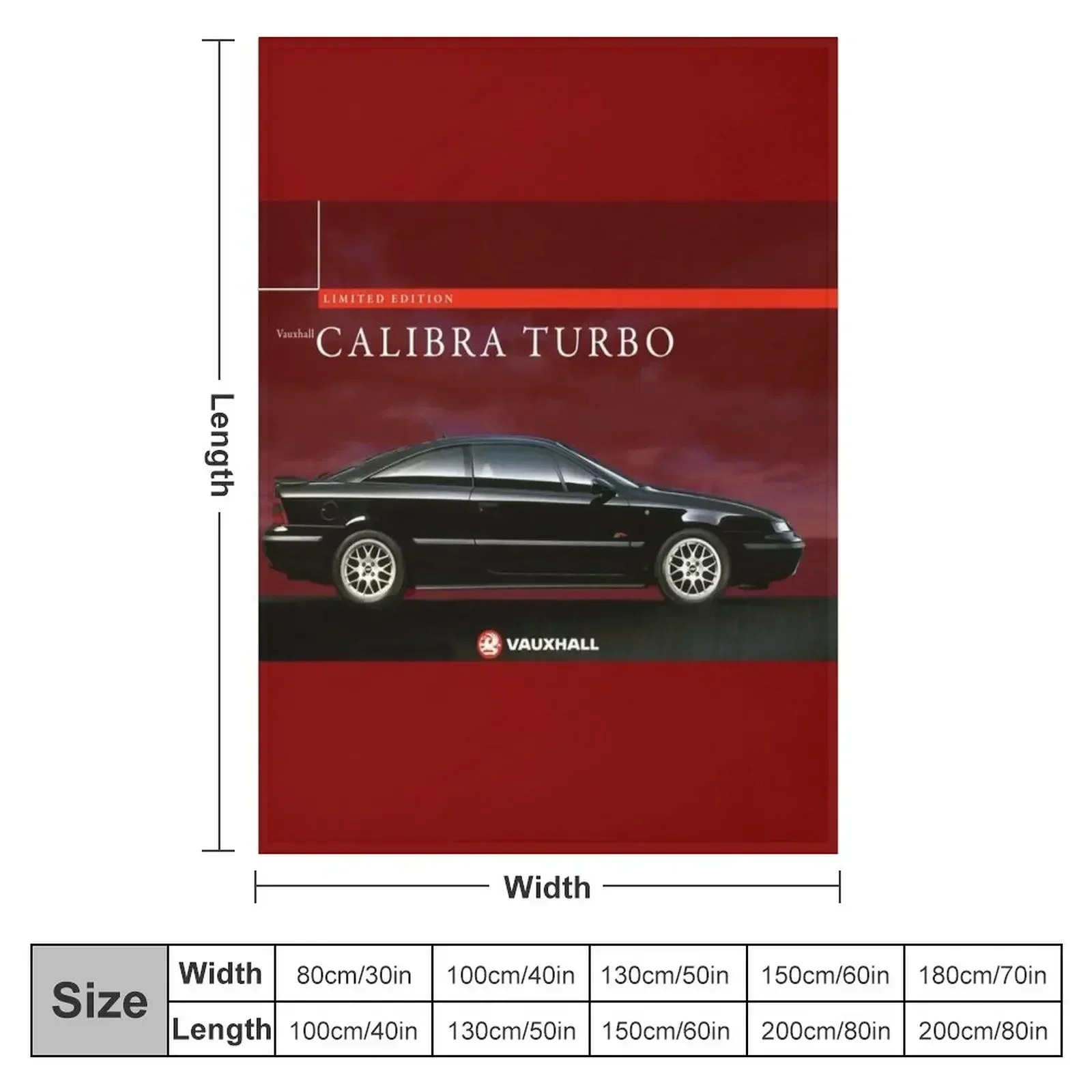 CALIBRA TURBO Throw Blanket Stuffeds Luxury Designer Fashion Sofas Custom Soft Summer Blankets