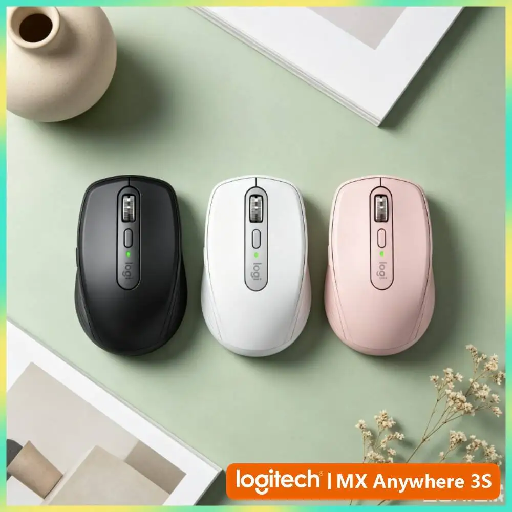Wireless MX Anywhere 3S - Darkfield 8K DPI, Hyper-Scroll, USB-C, Great for Freelance Auto Designer & Home Office Task