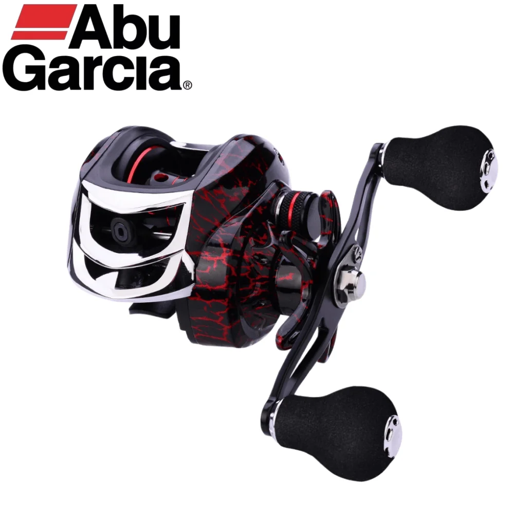 Neue Abu Garcia Low-Profile-Baitcaster-Rolle 18+1BB 7.2:1 Magnetische Bremse EVA-Griff Süßwasser-Meerwasser-Angelrolle – Detail 2