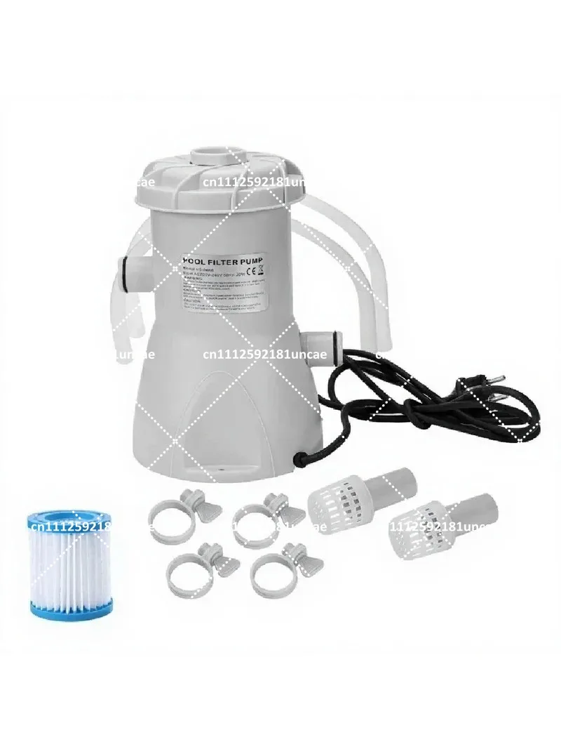 300/530/800 Gal Swimming Pool Filter Pump, Above Ground Electric Circulating Water Cleaner