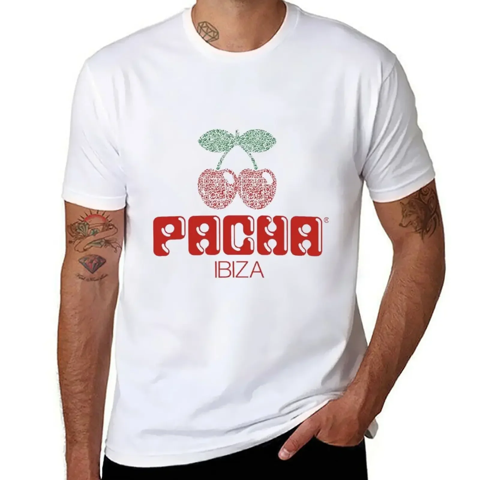 PACHA Ibiza IPS T-Shirt new edition big and tall t shirts for men heavyweight fashion Round Neck new in tops & tees shirt homme