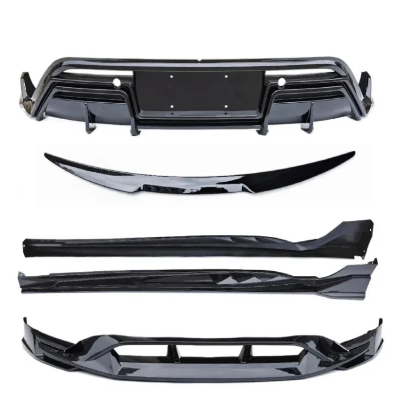

Automobile Bodykit Retrofit Car Sets Body Kit Rear Wing Stabilizer Car Kits +PP+ ABS Rear Front Spoilers
