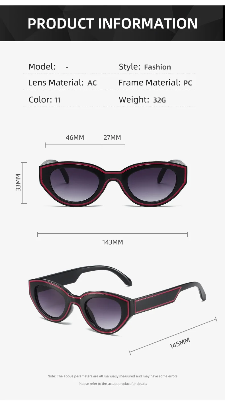Mode Einzigartige Unregelmäßige Hip Hop Sonnenbrille Y2k Frauen Männer Retro Brille Damen Strand Sonnenbrillen Outdoor Sport mit Metall Scharnier – Detail 5
