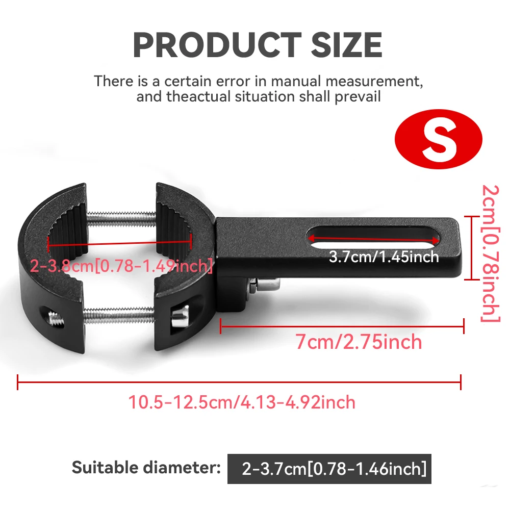 Auxiliary Led Motorcycle Lights Bracket Moto Spotlights Holder Motorcycle Headlight Support Fronnt Fork Bracket Clamp Fixation