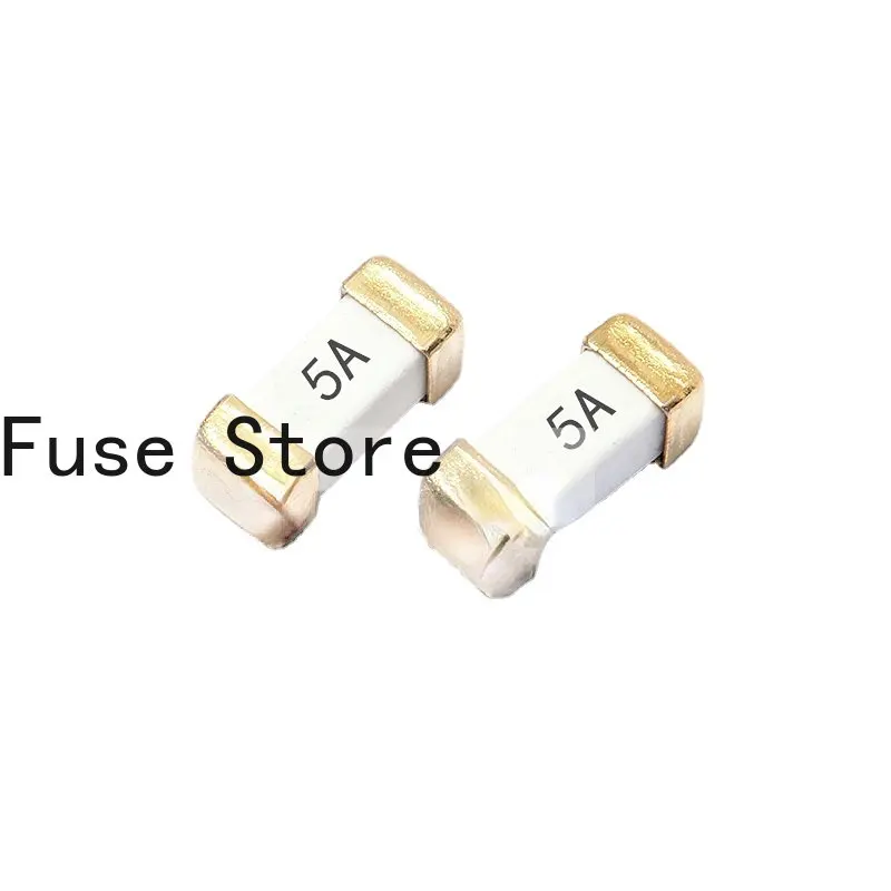 

20PCS 5A250V Chip Slow Fuse 1808/6125/2410-T500 5A 6.1x2.5mm