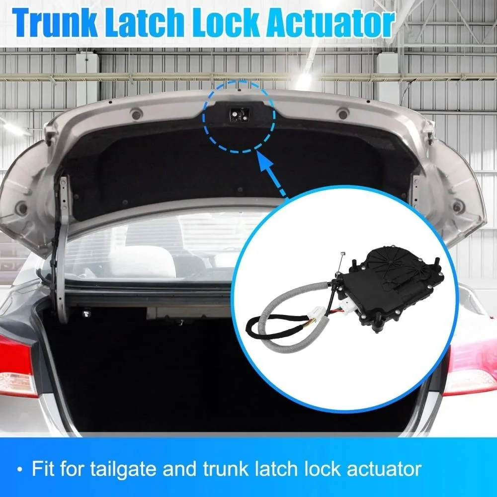 Door Latch Lock Actuator Tailgate Latch Actuator 51247303443  Compatible with 2014-2017 For BMW X5