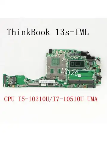 BM5918 REV1.3A For Lenovo ThinkBook 13s-IML Laptop Motherboard With I5-10210U/I7-10510U CPU 5B20S43358 100% Tested OK