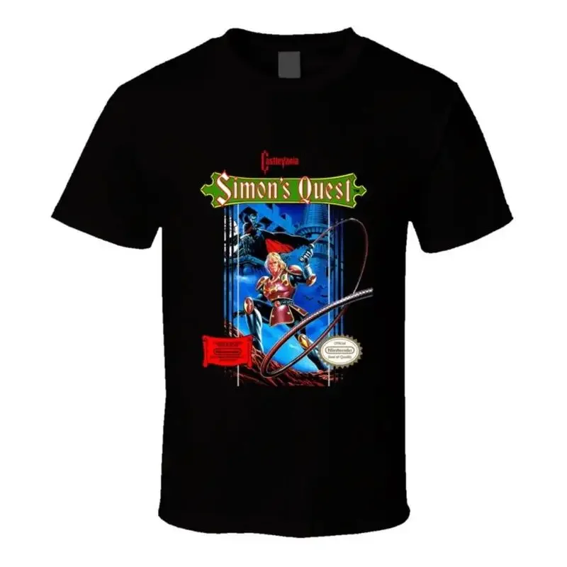 Simon's Quest Castlevania 2 Box Art T Shirt