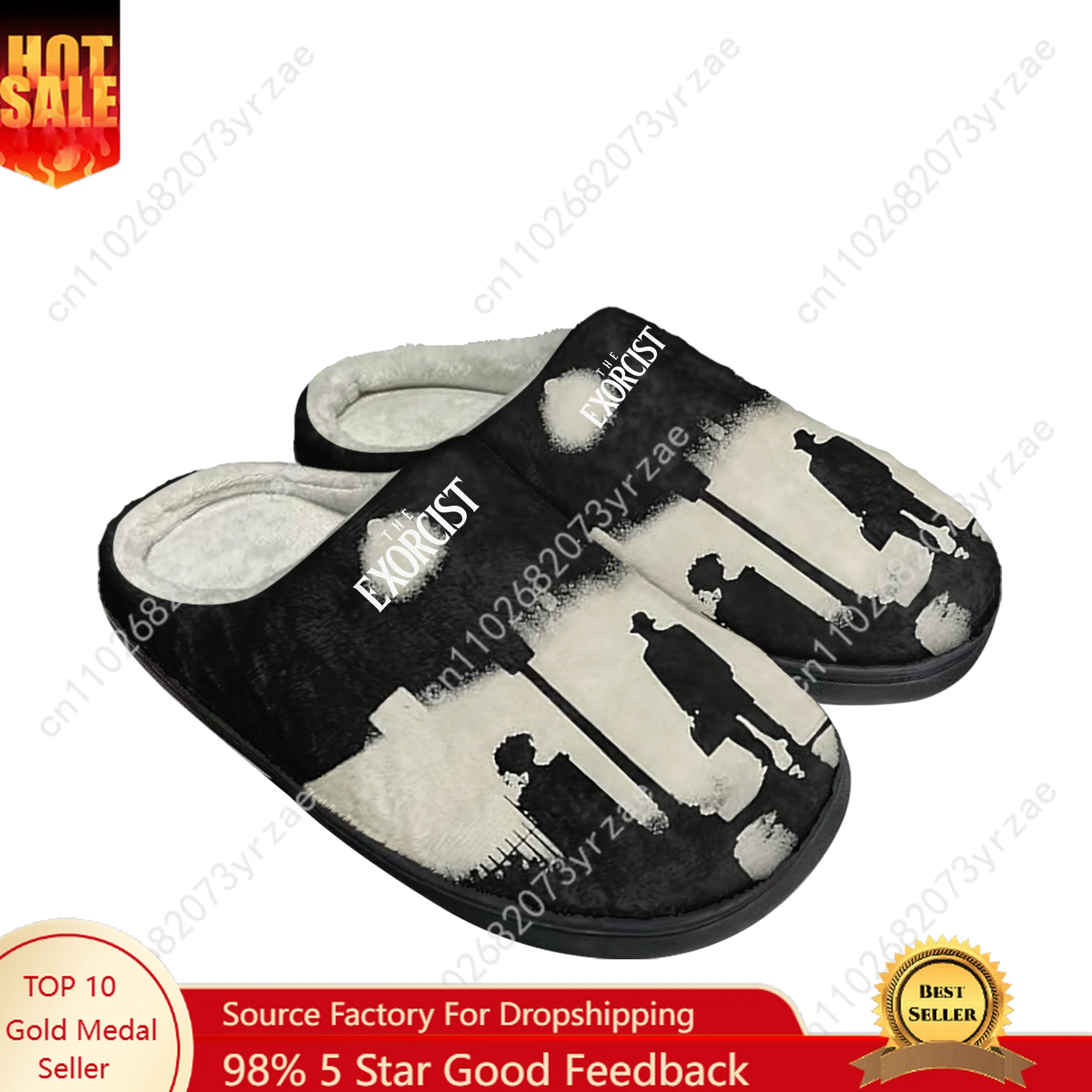 

The Exorcist Cotton Shoe Family Slipper Men Women Teenagers High Quality Fashion Plush Indoor Casual Warm Shoe Customize Slipper