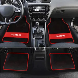 Car Floor Mats For ALFA ROMEO Giulia Stelvio Giulietta Mito Brera Universal Auto Foot Pads