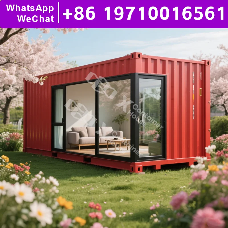 

Prefab Shipping Container Shipping Container Homes Mobile House Garden House Flat Pack Home Detachable Shop Pre Fabricated Homes