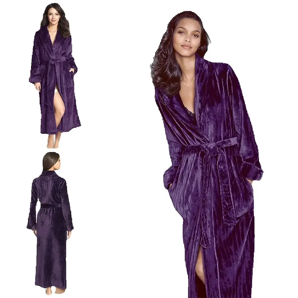 

Beautiful Velvet Robe For Photo Shoot Custom Made Women Soft Ruffled Pajamas Dresses Maternity Party Gowns Sleepwear Bathrobes